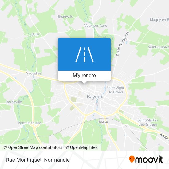 Rue Montfiquet plan