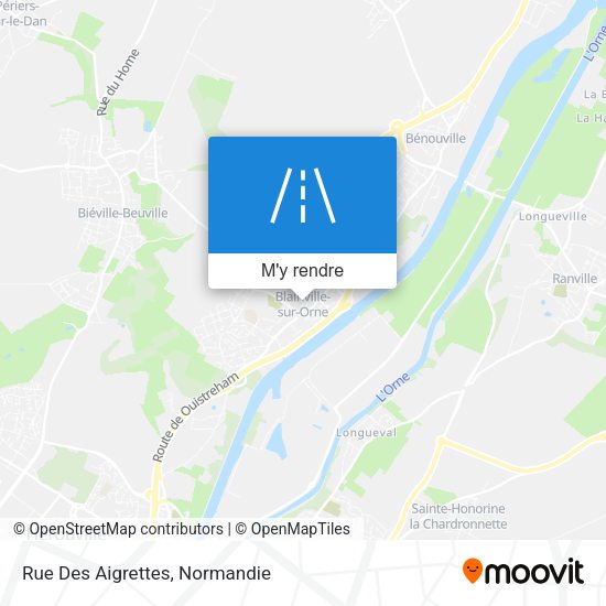 Rue Des Aigrettes plan