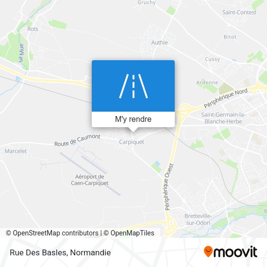 Rue Des Basles plan