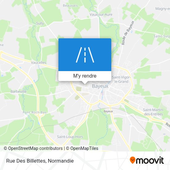 Rue Des Billettes plan