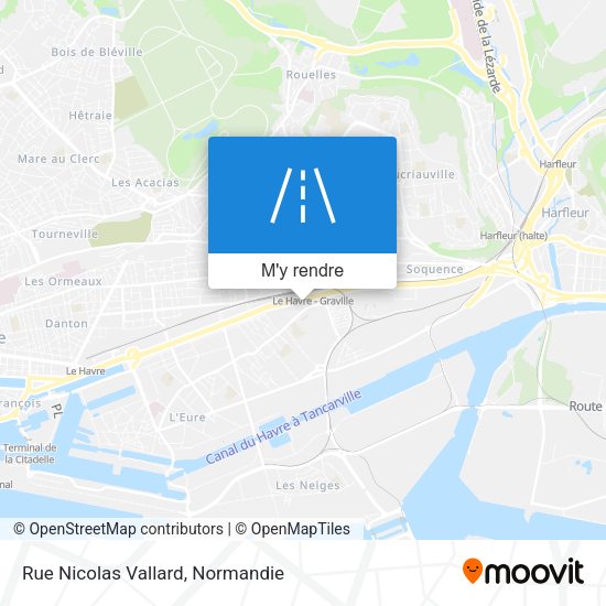 Rue Nicolas Vallard plan