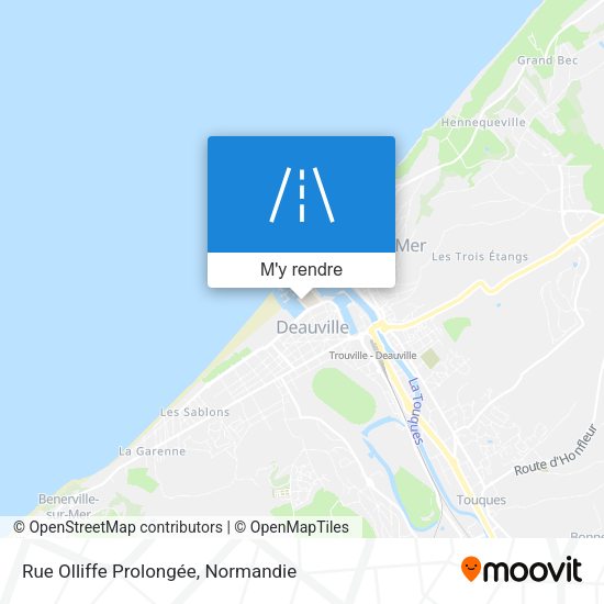 Rue Olliffe Prolongée plan