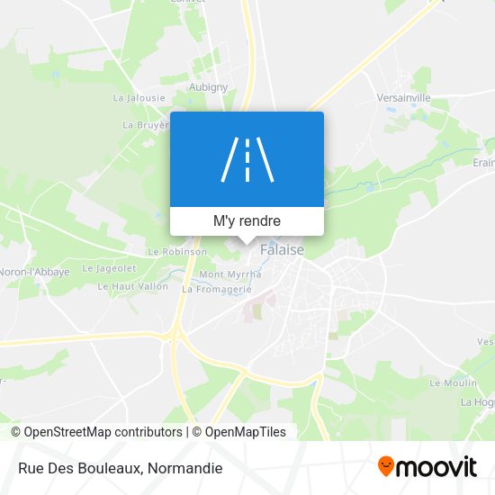 Rue Des Bouleaux plan
