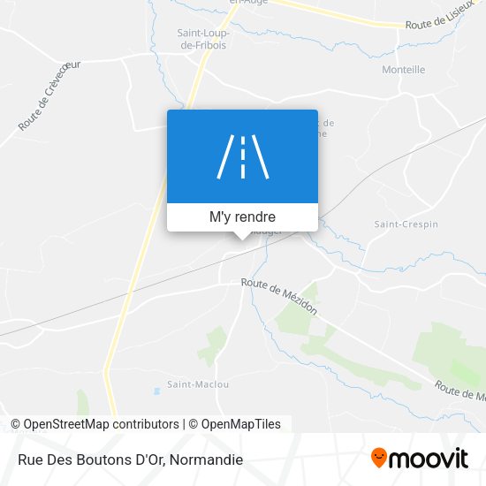 Rue Des Boutons D'Or plan