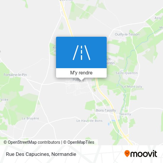 Rue Des Capucines plan