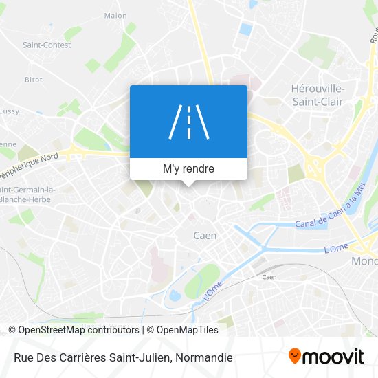 Rue Des Carrières Saint-Julien plan