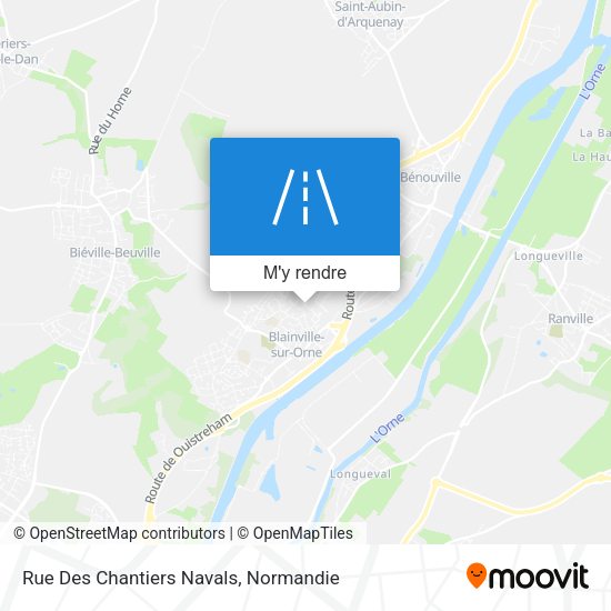 Rue Des Chantiers Navals plan
