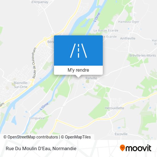 Rue Du Moulin D'Eau plan