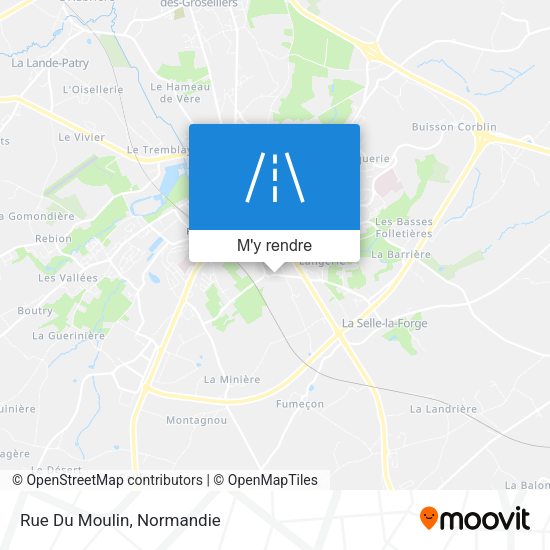 Rue Du Moulin plan