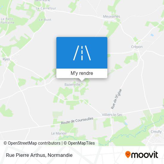 Rue Pierre Arthus plan