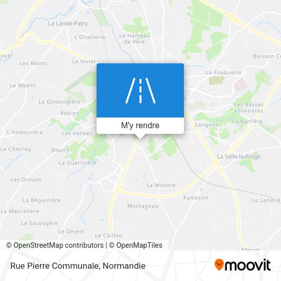 Rue Pierre Communale plan