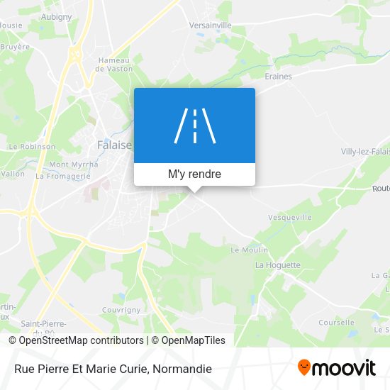 Rue Pierre Et Marie Curie plan