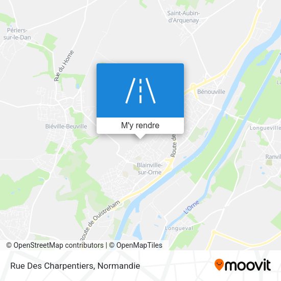 Rue Des Charpentiers plan