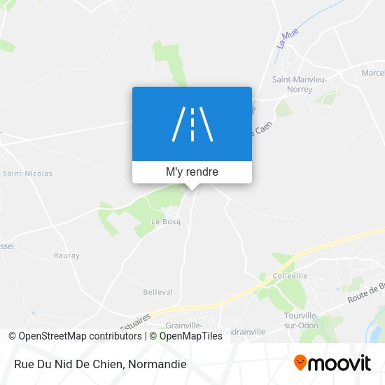 Rue Du Nid De Chien plan