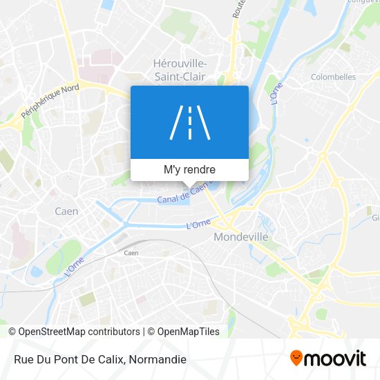 Rue Du Pont De Calix plan