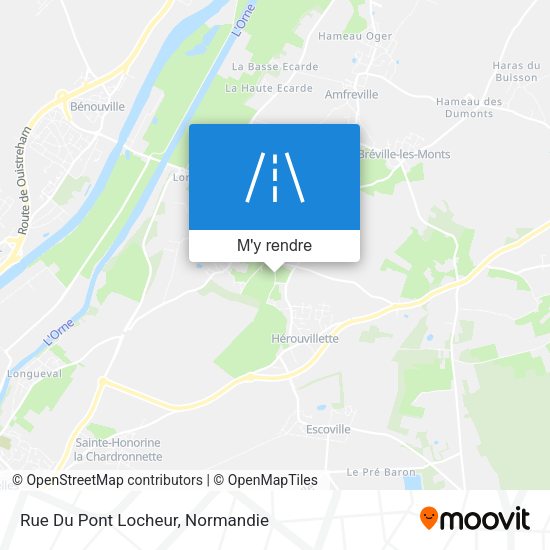 Rue Du Pont Locheur plan