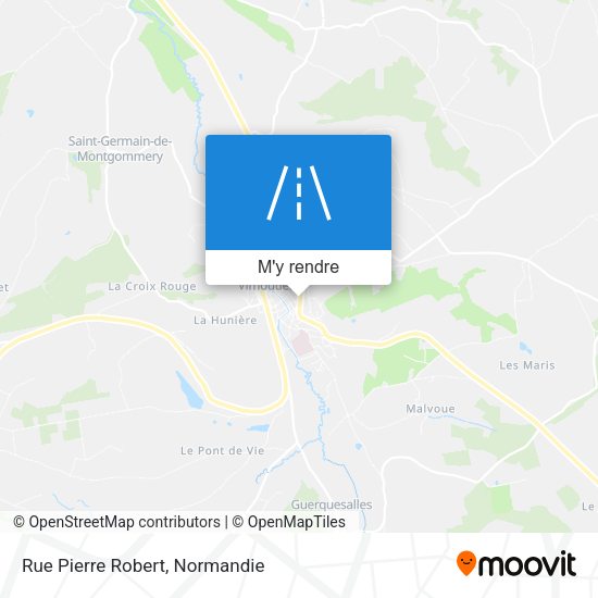 Rue Pierre Robert plan