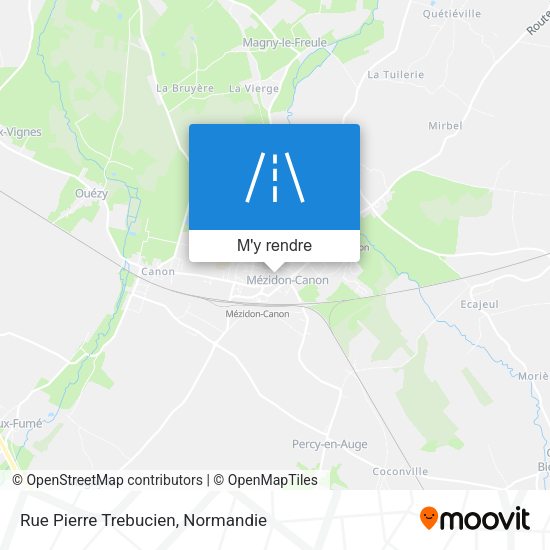 Rue Pierre Trebucien plan