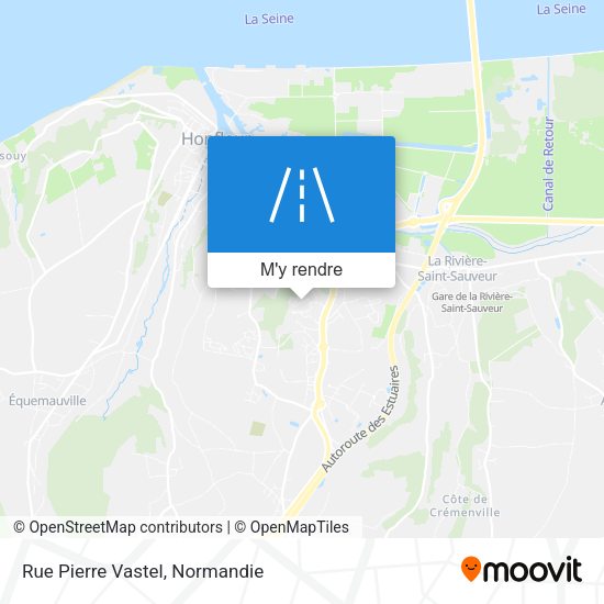 Rue Pierre Vastel plan