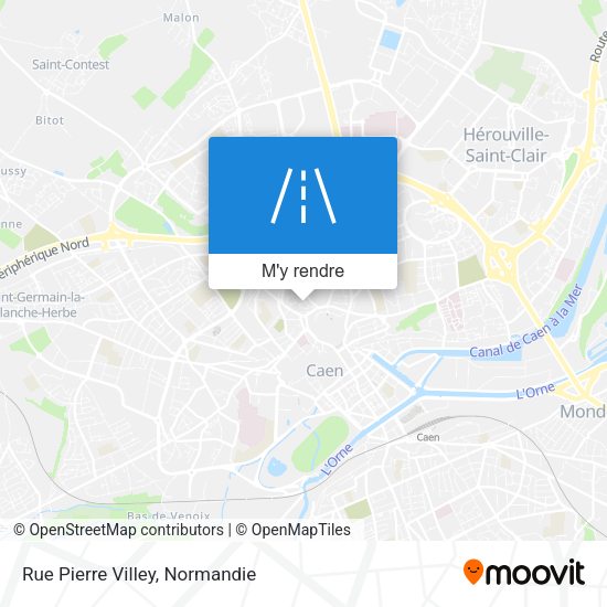 Rue Pierre Villey plan