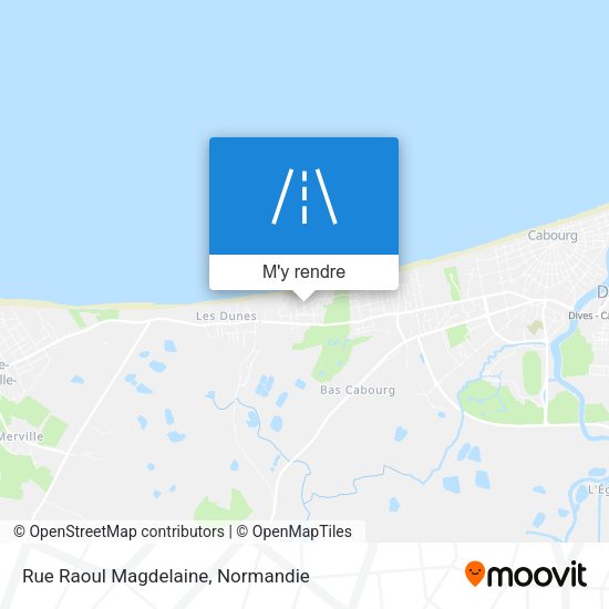 Rue Raoul Magdelaine plan