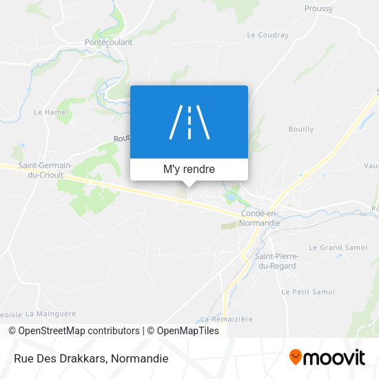 Rue Des Drakkars plan