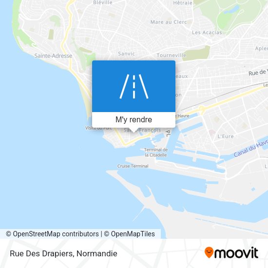 Rue Des Drapiers plan