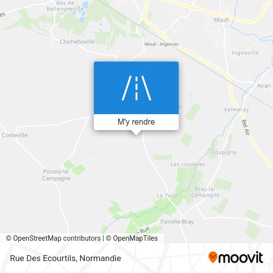Rue Des Ecourtils plan