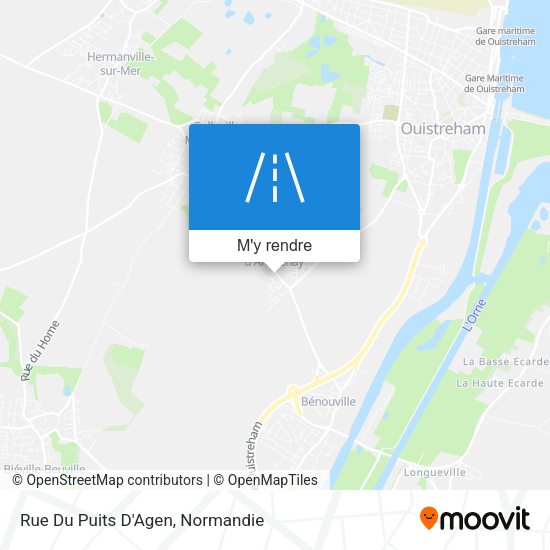 Rue Du Puits D'Agen plan