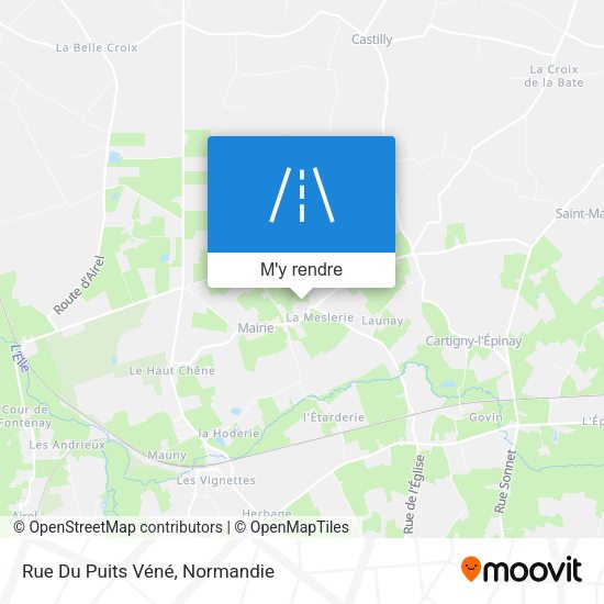 Rue Du Puits Véné plan