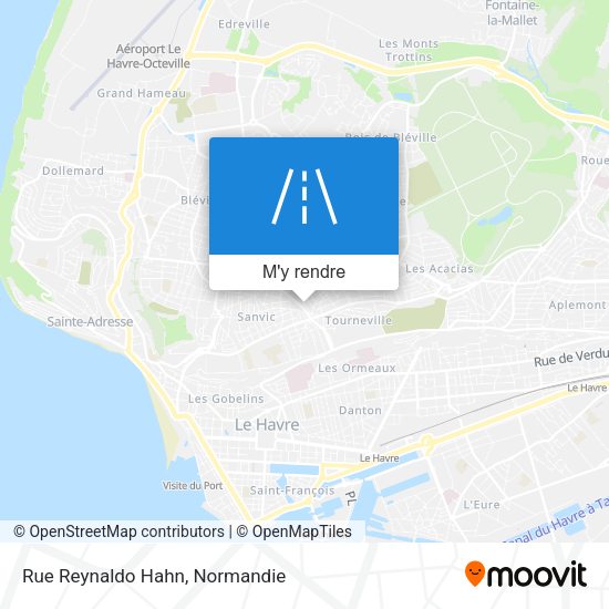 Rue Reynaldo Hahn plan