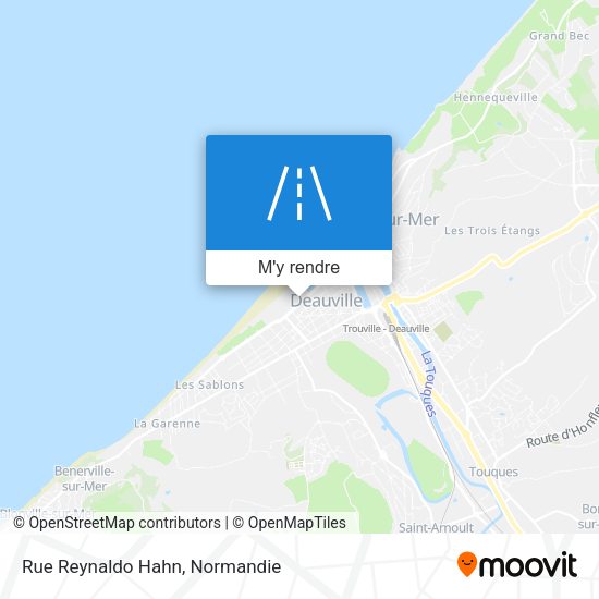 Rue Reynaldo Hahn plan