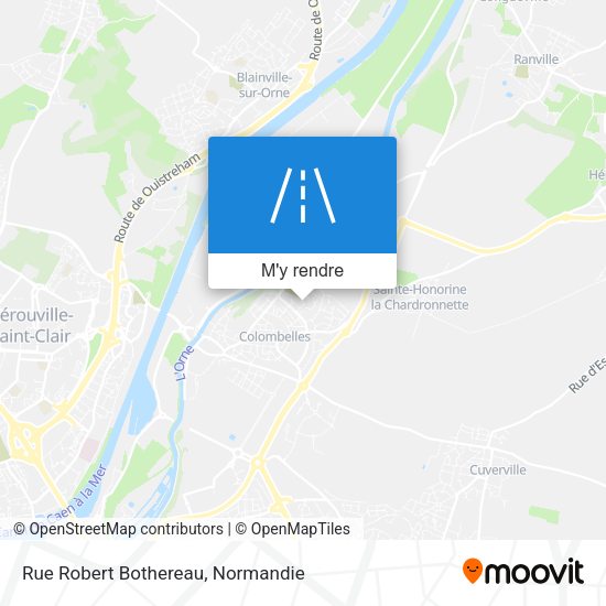 Rue Robert Bothereau plan