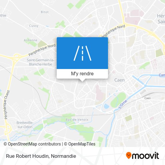 Rue Robert Houdin plan