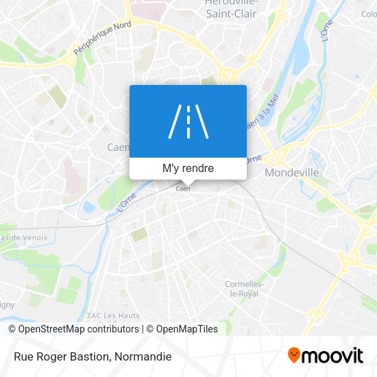 Rue Roger Bastion plan