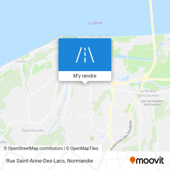 Rue Saint-Anne-Des-Lacs plan