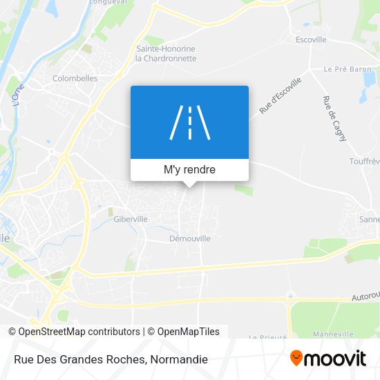 Rue Des Grandes Roches plan