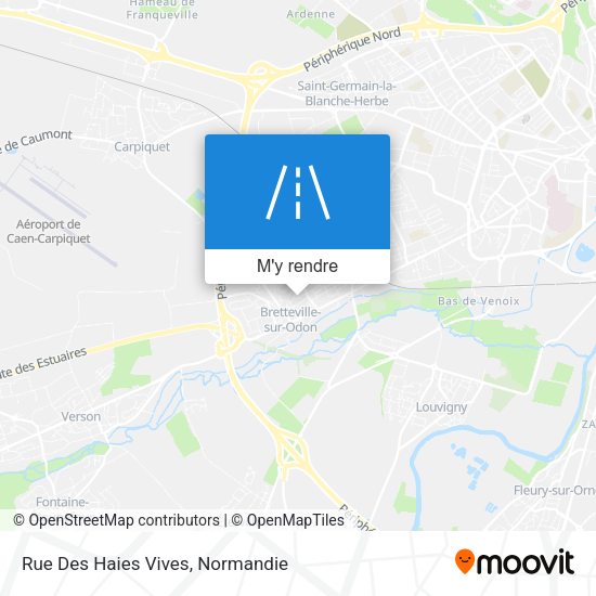 Rue Des Haies Vives plan