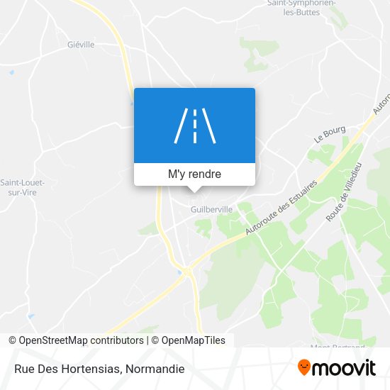 Rue Des Hortensias plan