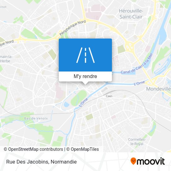 Rue Des Jacobins plan