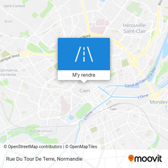Rue Du Tour De Terre plan