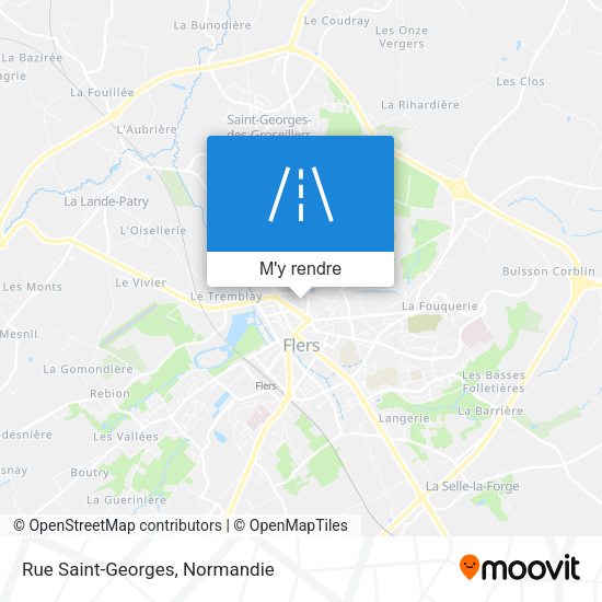 Rue Saint-Georges plan