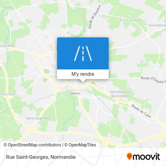 Rue Saint-Georges plan
