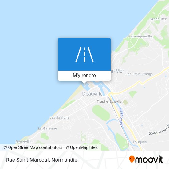 Rue Saint-Marcouf plan
