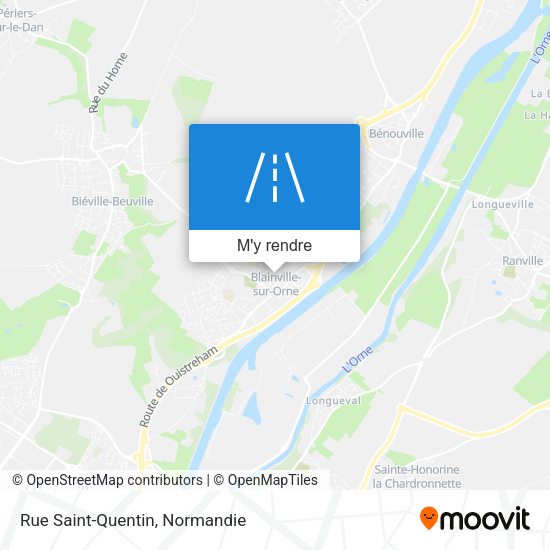 Rue Saint-Quentin plan