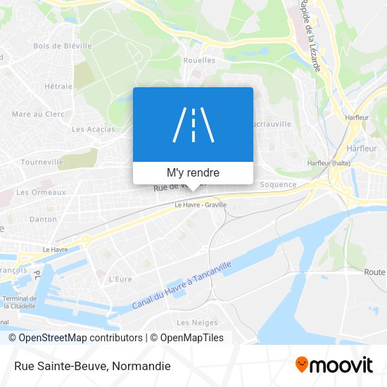 Rue Sainte-Beuve plan