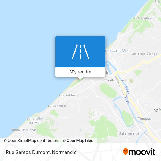 Rue Santos Dumont plan