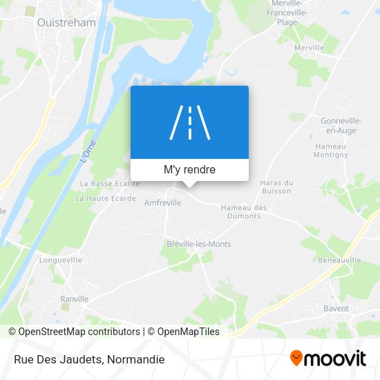 Rue Des Jaudets plan