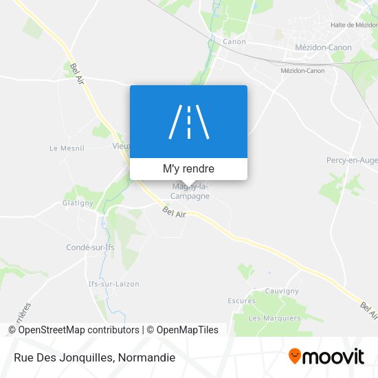 Rue Des Jonquilles plan