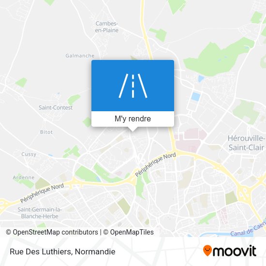 Rue Des Luthiers plan